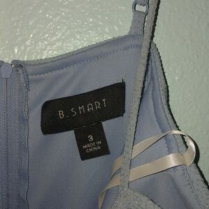 B. Smart Blue Mini Dress